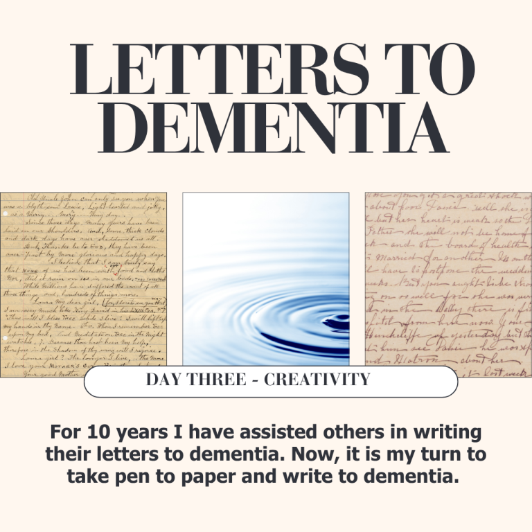 Letters to Dementia