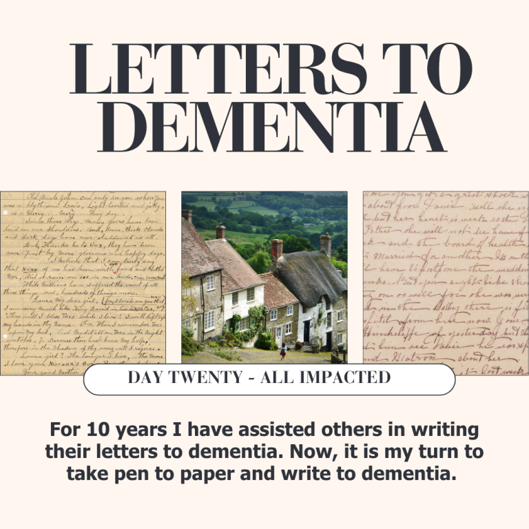 Letters to Dementia
