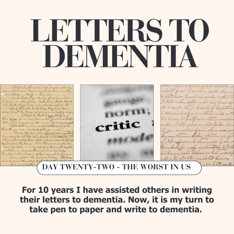 Dear Dementia