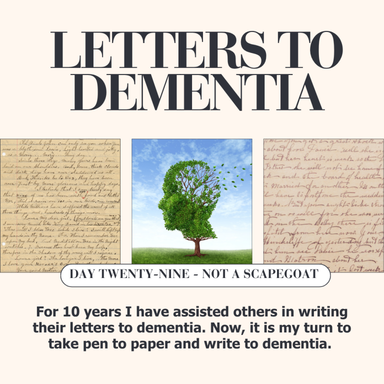 Letters to Dementia