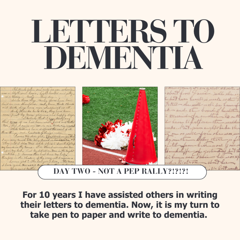 Dear Dementia - Day 2